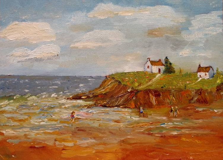 landscape-painting Landscape Painting by student