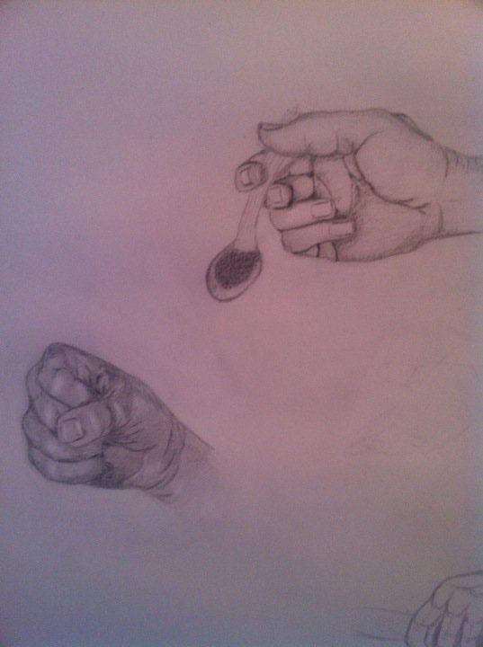 Michele Colavolpe hand study