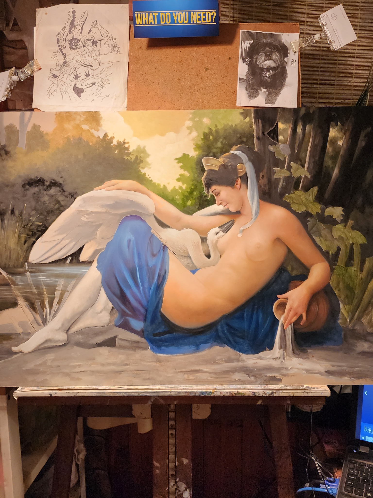 leda-and-swan-version-2 Leda and the Swan - version 2