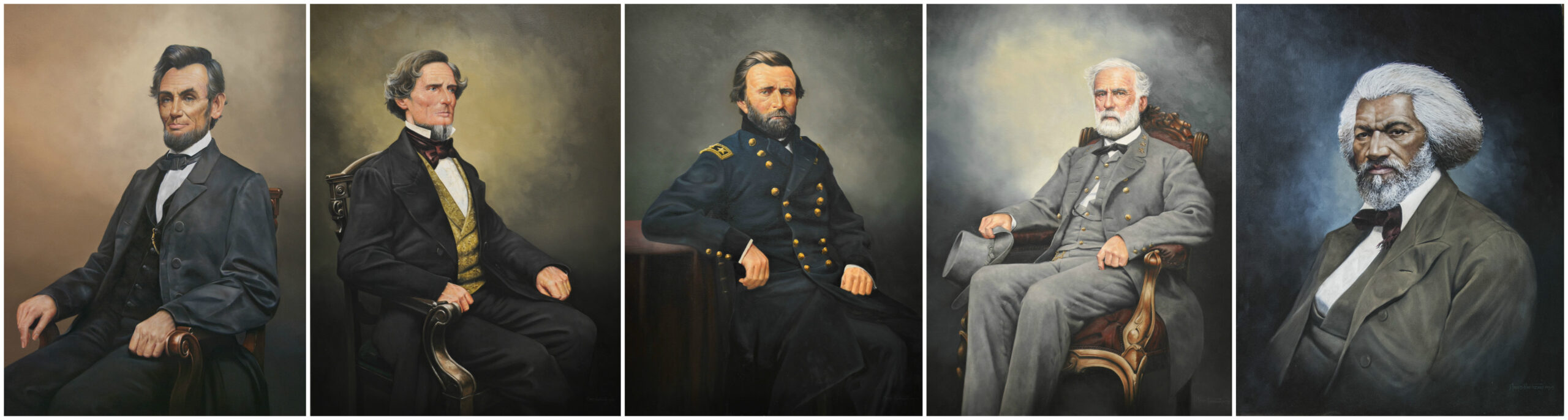 Civil War portraits by Marc Massaro