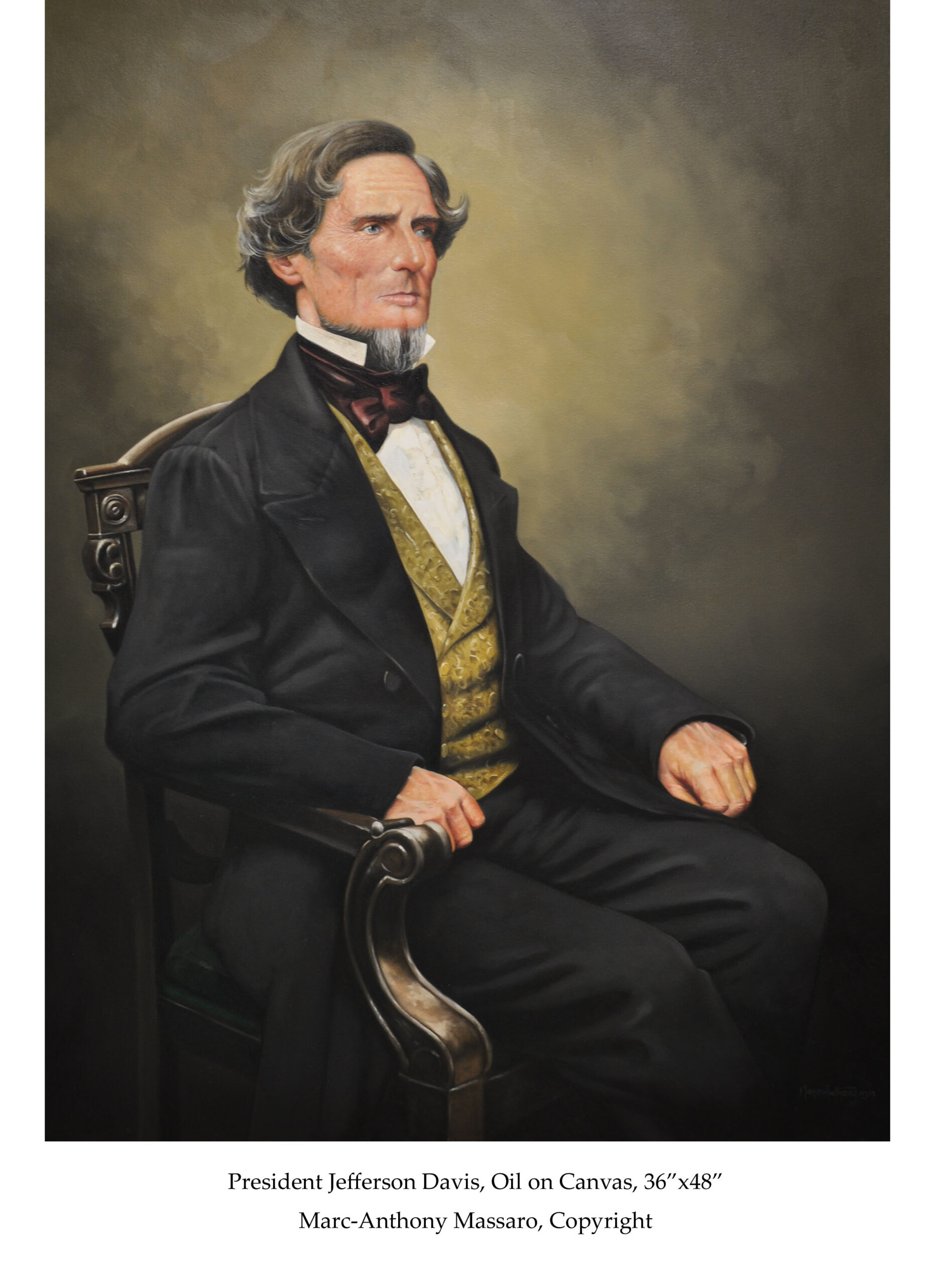 Davis portrait by Marc Massaro
