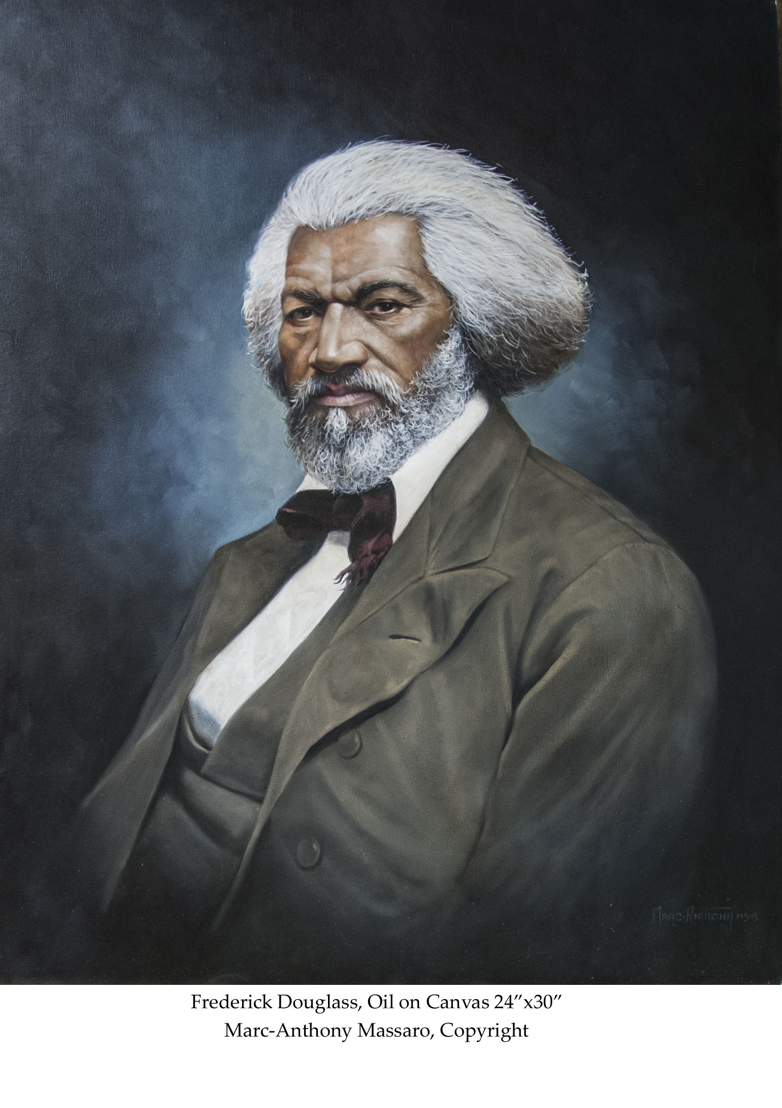 Douglass portrait by Marc Massaro