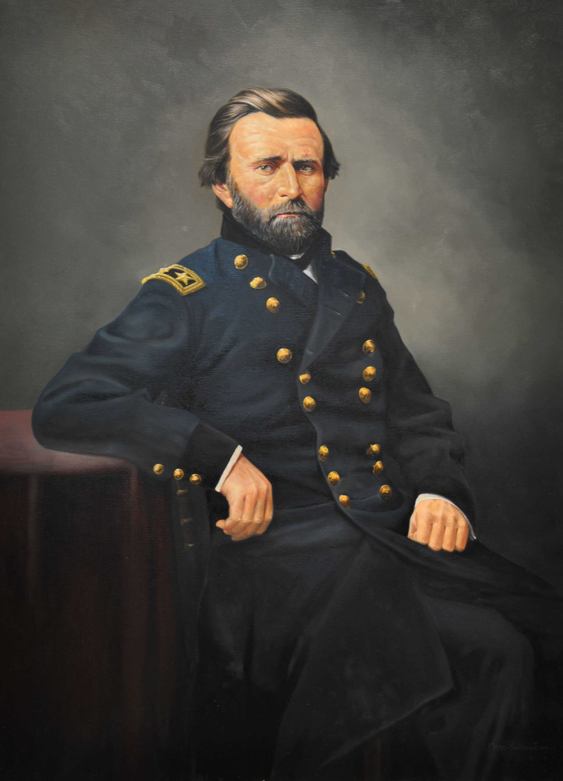 General Ulysses S Grant portrait by Marc Massaro