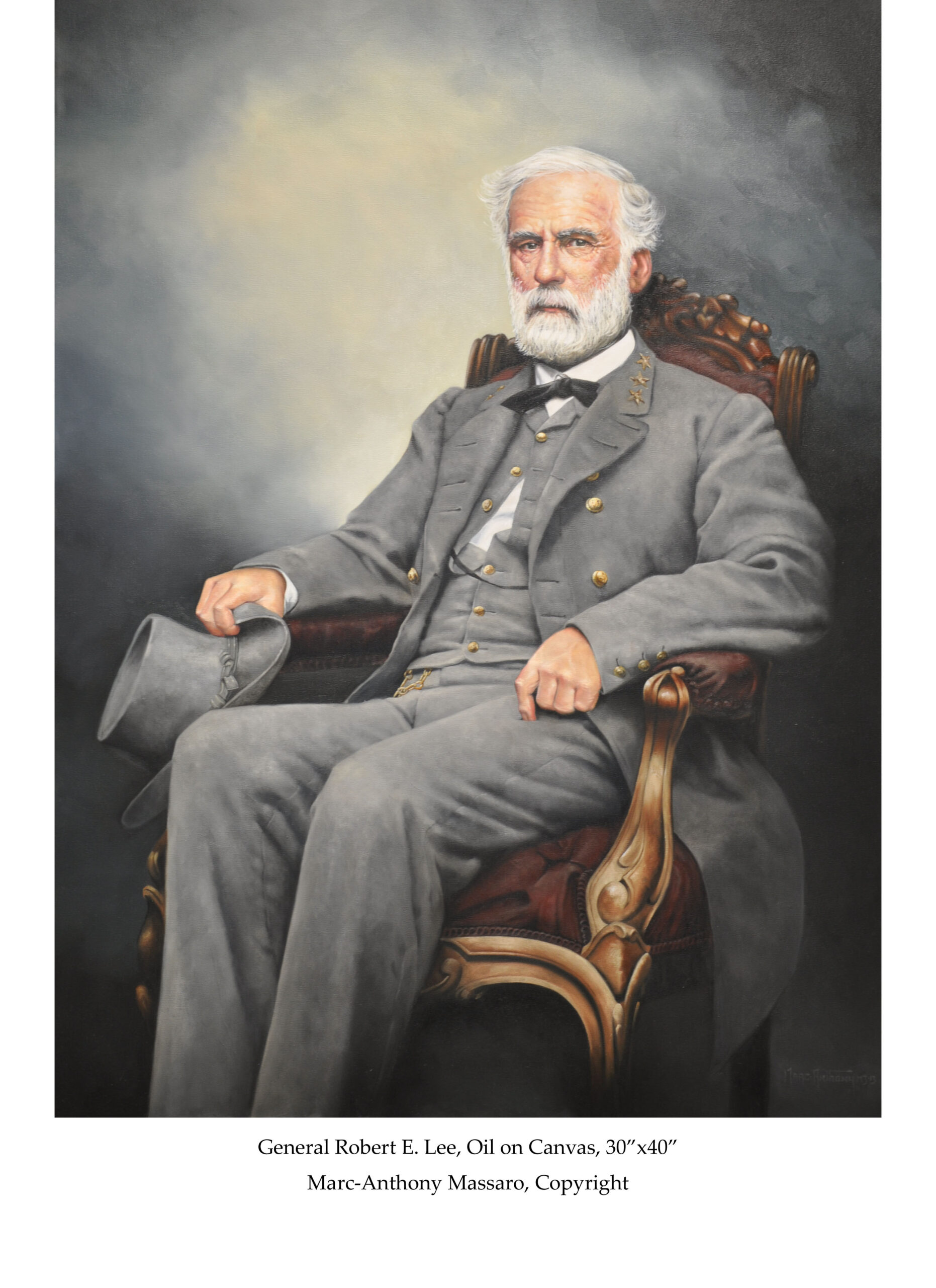 General Lee portrait by Marc Massaro