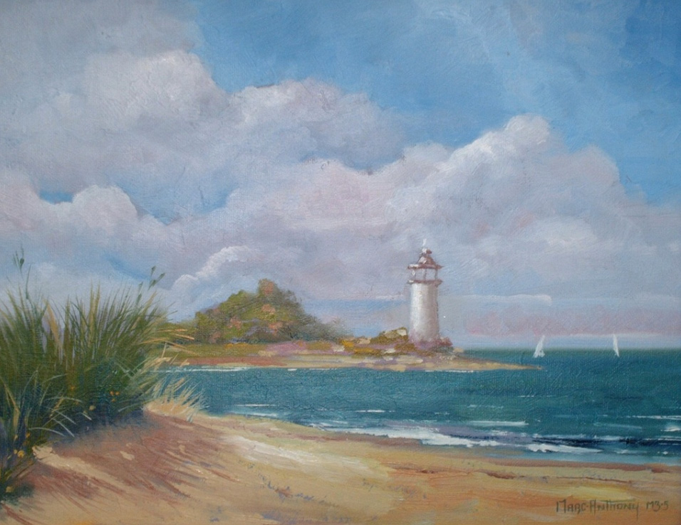 Landscape painting by Marc Anthony Massaro