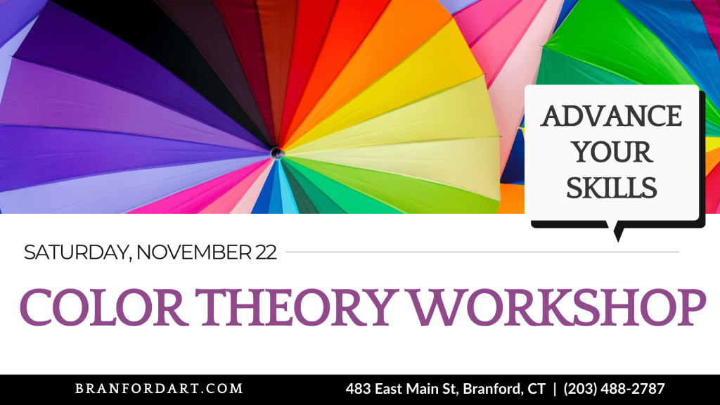 Color Theory Workshop at the Branford Art Studio
