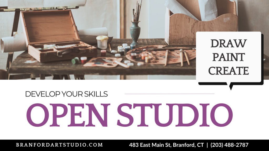 Open Studio Art Class at the Branford Art Studio