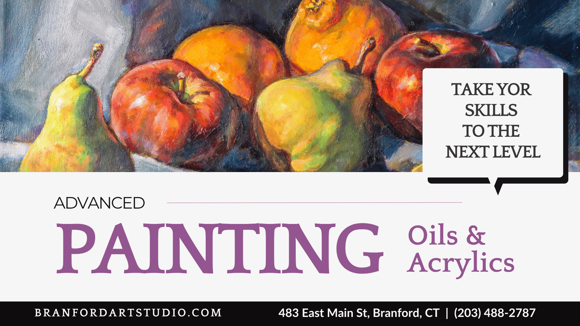 Advance Painting course in oils and acrylics