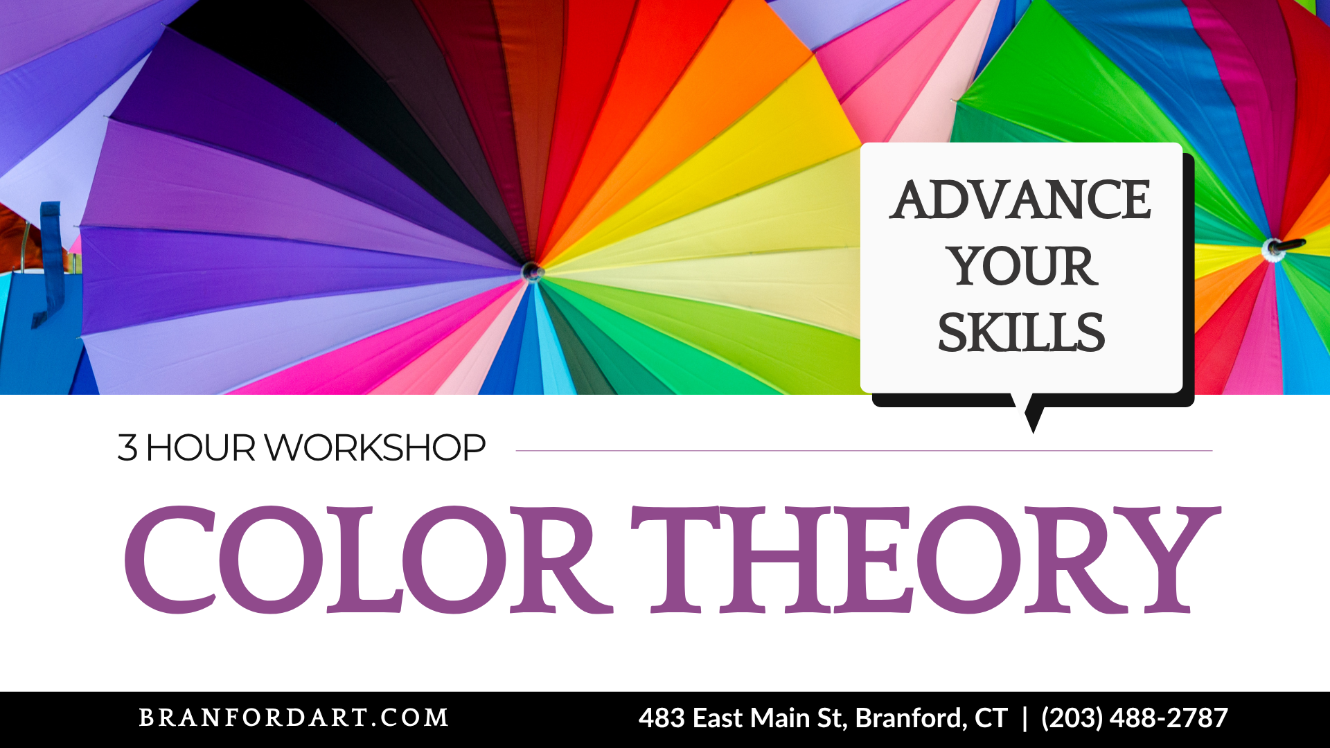 Fall Color Theory Workshop at the Branford Art Studio